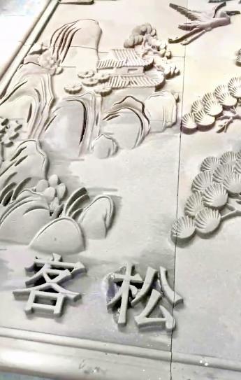 在完成EPS外墻裝飾浮雕的安裝后，需要進行驗收與保養工作