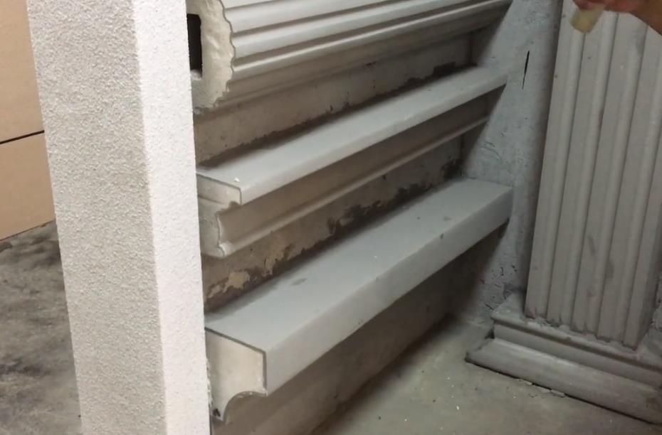 EPS外墻裝飾線(xiàn)條的預(yù)處理還需要與墻體的處理相結(jié)合