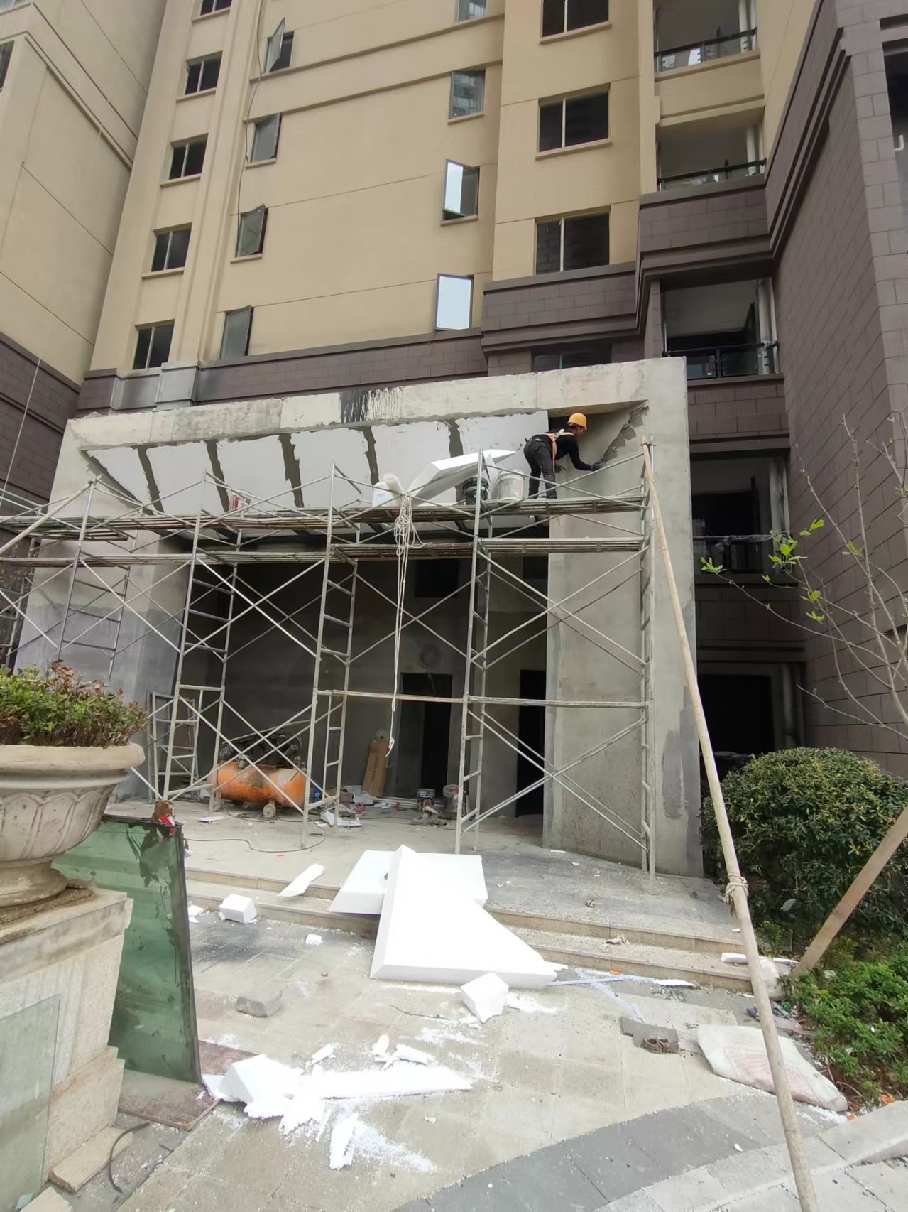 EPS外墻裝飾線條的材質特性